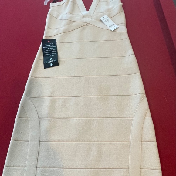 NEW BEBE Crisscross Bandage Dress - Picture 5 of 9